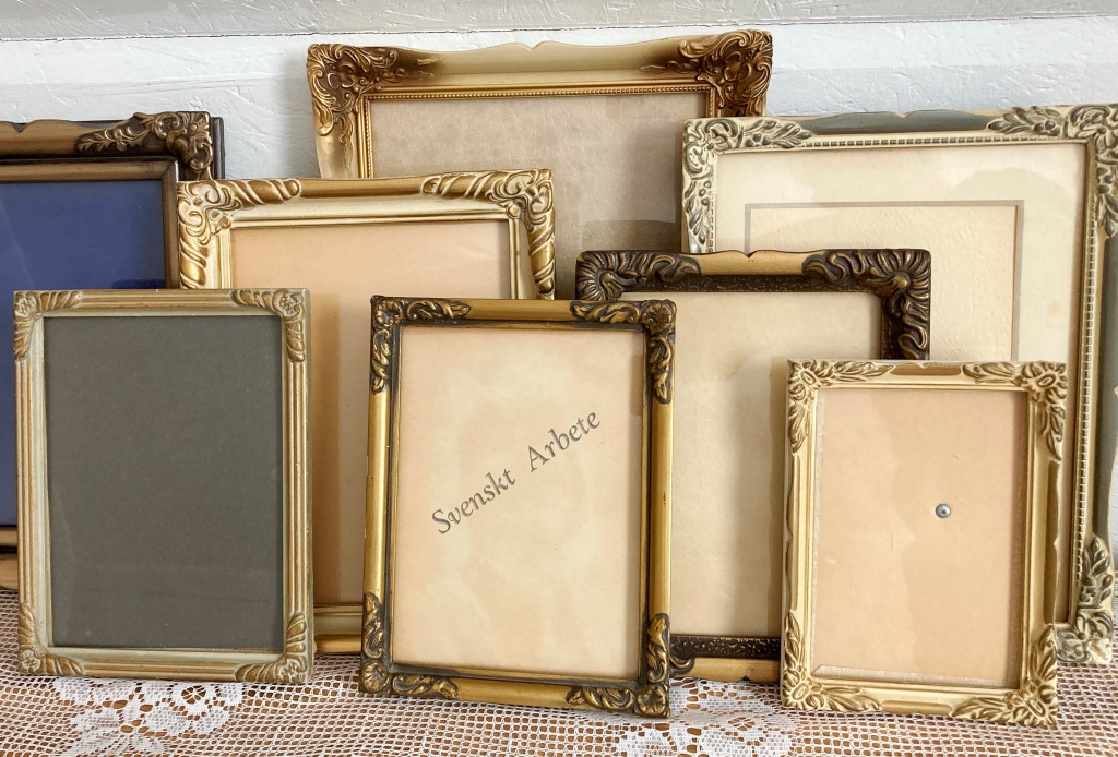 Best ideas for decorating with antique frames